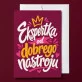 Kartka z Życzeniami Na Imieniny Dla Kobiety: Ekspertka Dobrego Humoru Kartka z Życzeniami Na Imieniny Dla Kobiety: Ekspertka Dobrego Humoru