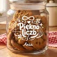 Słoik Na Ciastka z Grawerem Dla Matematyczki Prezent Dla Kobiety: Piękno Liczb