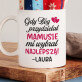 Gdy bóg przydzielał mamusie - Zimowe skarpetki w kubku