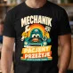 Koszulka Męska Dla Mechanika Prezent Dla Mężczyzny: Pacjent Przeżyje