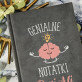 Genialne notatki - notatnik A5 z nadrukiem