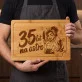 Deska Do Krojenia Dla 35 Latki Prezent Na 35 Urodziny Dla Kobiety: Pikantna 35 Deska Do Krojenia Dla 35 Latki Prezent Na 35 Urodziny Dla Kobiety: Pikantna 35