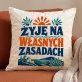 Poduszka Dekoracyjna Na Wielkanoc Prezent Dla Mężczyzny: Męski Manifest Poduszka Dekoracyjna Na Wielkanoc Prezent Dla Mężczyzny: Męski Manifest