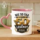 Kubek Z Nadrukiem Na 50 Urodziny Prezent Dla Mężczyzny: Poziom 50 Legendy Kubek Z Nadrukiem Na 50 Urodziny Prezent Dla Mężczyzny: Poziom 50 Legendy