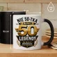 Kubek Z Nadrukiem Na 50 Urodziny Prezent Dla Mężczyzny: Poziom 50 Legendy Kubek Z Nadrukiem Na 50 Urodziny Prezent Dla Mężczyzny: Poziom 50 Legendy