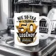 Kubek Z Nadrukiem Na 50 Urodziny Prezent Dla Mężczyzny: Poziom 50 Legendy Kubek Z Nadrukiem Na 50 Urodziny Prezent Dla Mężczyzny: Poziom 50 Legendy