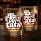 Szklanka Do Whisky Na Dzień Ojca Prezent Dla Taty Mężczyzny: Tu Pije Tata