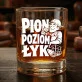 Szklanka Do Whisky Na Obronę Inżyniera Prezent Dla Mężczyzny: Pion Poziom Łyk Szklanka Do Whisky Na Obronę Inżyniera Prezent Dla Mężczyzny: Pion Poziom Łyk