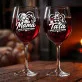 Dwa Kieliszki Do Wina Dla Mamy i Taty Prezent Dla Pary: Mama I Tata Dwa Kieliszki Do Wina Dla Mamy i Taty Prezent Dla Pary: Mama I Tata