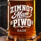 Kufel Personalizowany z Grawerem Dla Zmarzlucha Prezent Dla Mężczyzny: Zimowy Kufel Kufel Personalizowany z Grawerem Dla Zmarzlucha Prezent Dla Mężczyzny: Zimowy Kufel