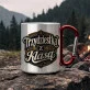 Kubek Metalowy z Karabińczykiem Dla 30 Latka Prezent Na 30 Urodziny Dla Mężczyzny: Retro Męska Elegancja Kubek Metalowy z Karabińczykiem Dla 30 Latka Prezent Na 30 Urodziny Dla Mężczyzny: Retro Męska Elegancja