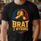 Koszulka Męska Dla Przyjaciela Prezent Dla Mężczyzny: Brat Z Wyboru