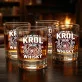 Szklanka Do Whisky Na 40 Urodziny Prezent Dla Mężczyzny: Jam Jest Król Whisky Szklanka Do Whisky Na 40 Urodziny Prezent Dla Mężczyzny: Jam Jest Król Whisky
