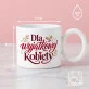 Kubek Z Okrągłym Uchem Na Mikołaja Prezent Dla Kobiety: Subtelna Elegancja