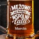 Kufel Personalizowany z Grawerem Dla Męża Na Rocznicę Prezent: Męski Toast