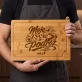 Deska Do Krojenia z Grawerem Dla Podróżniczki Prezent Dla Kobiety: Moje Życie To Podróż