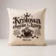 Poduszka Dekoracyjna Dla Żony Prezent Na Rocznicę Ślubu Dla Kobiety: Królowa Chaosu I Kawy