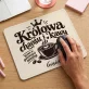 Podkładka Pod Myszkę Dla Żony Prezent Na Rocznicę Ślubu Dla Kobiety: Królowa Chaosu I Kawy Podkładka Pod Myszkę Dla Żony Prezent Na Rocznicę Ślubu Dla Kobiety: Królowa Chaosu I Kawy