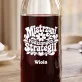 Karafka Do Wina Personalizowana Dla Teściowej Prezent Na Dzień Mamy Dla Kobiety: Mistrzyni Rodzinnych