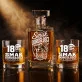 Zestaw Do Whisky Na 18 Urodziny Prezent Dla Mężczyzny: Toast Dorosłości Zestaw Do Whisky Na 18 Urodziny Prezent Dla Mężczyzny: Toast Dorosłości