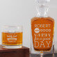 Good Day - Zestaw Grawerowana Karafka I Szklanki Do Whisky