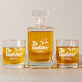 goodfather - Zestaw Grawerowana Karafka 0,7 i Szklanki Do Whisky goodfather - Zestaw Grawerowana Karafka 0,7 i Szklanki Do Whisky