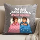 Poduszka Dekoracyjna Na Ślub Prezent Dla Pary Młodej Pary: Od Dziś Jedna
