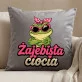 Poduszka Dekoracyjna Dla Cioci Prezent Dla Kobiety: Zajebista Ciocia Poduszka Dekoracyjna Dla Cioci Prezent Dla Kobiety: Zajebista Ciocia