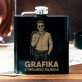 Grafika z twojego zdjęcia - Piersiówka z grawerem