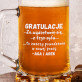 Gratulacje i powodzenia - Kufel
