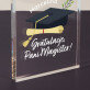 Gratulacje Pani Magister - Blok akrylowy z nadrukiem