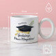 Gratulacje panie magistrze - Kubek z okrągłym uchem