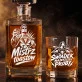 Zestaw Do Whisky Dla Świadka Prezent Dla Mężczyzny: Mistrz Toastów
