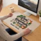 Podkładka Na Biurko 40x60cm Na Parapetówkę Prezent Dla Pary: Dom Pełen Kompromisów I