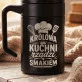 Kubek Termiczny Z Grawerem Dla Kucharki Prezent Dla Kobiety: Królowa Kuchni Grawer