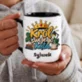 Kubek Personalizowany Na Nowe Mieszkanie Prezent Dla Mężczyzny: Król Swojego Kąta Kubek Personalizowany Na Nowe Mieszkanie Prezent Dla Mężczyzny: Król Swojego Kąta