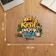 Podkładka Na Biurko 40x60cm Na Nowe Mieszkanie Prezent Dla Mężczyzny: Król Swojego Kąta Podkładka Na Biurko 40x60cm Na Nowe Mieszkanie Prezent Dla Mężczyzny: Król Swojego Kąta
