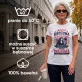 Koszulka Damska Biała Dla Kobiety Prezent Dla Kobiety: Legenda Królowej Dnia