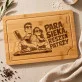 Deska Do Krojenia Dla Pary Prezent Dla Pary: Drapieżny Duet Kuchenny Deska Do Krojenia Dla Pary Prezent Dla Pary: Drapieżny Duet Kuchenny