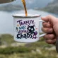 Kubek Emaliowany Dla Artystki Prezent Dla Kobiety: Kreatywny Chaos Kubek Emaliowany Dla Artystki Prezent Dla Kobiety: Kreatywny Chaos