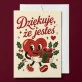Kartka z Życzeniami Na Wigilię Dla Kobiety: Nostalgiczny Wieczór