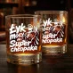 Szklanka Do Whisky Na Dzień Chłopaka Prezent Dla Chłopaka Mężczyzny: Łyk Mocy Dla Super Chłopaka