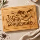 Deska Do Krojenia Na Nowe Mieszkanie Prezent Dla Pary: Kuchenny Kompromis