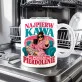 Kubek Z Nadrukiem Dla Przyjaciółki Prezent Dla Kobiety: Najpierw Kawa Kubek Z Nadrukiem Dla Przyjaciółki Prezent Dla Kobiety: Najpierw Kawa