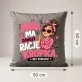 Poduszka Dekoracyjna Na Dzień Matki Prezent Dla Mamy Kobiety: Mama Ma Zawsze Rację. Kropka. Poduszka Dekoracyjna Na Dzień Matki Prezent Dla Mamy Kobiety: Mama Ma Zawsze Rację. Kropka.