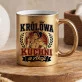 Złoty Kubek Dla Kucharki Prezent Dla Kobiety: Kuchenne Królestwo Retro Złoty Kubek Dla Kucharki Prezent Dla Kobiety: Kuchenne Królestwo Retro