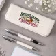 Zestaw Pióro i Długopis w Etui Dla Ogrodniczki Prezent Dla Kobiety: Botaniczna Elegancja