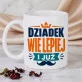 Zestaw Prezenowy Z Kubkiem Dla Dziadka Na Dzień Dziadka: Dziadek Wie Lepiej Zestaw Prezenowy Z Kubkiem Dla Dziadka Na Dzień Dziadka: Dziadek Wie Lepiej