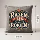 Poduszki Dekoracyjne Na Rocznicę Prezent Na Walentynki Dla Pary: Rośniemy Razem Poduszki Dekoracyjne Na Rocznicę Prezent Na Walentynki Dla Pary: Rośniemy Razem