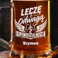 Kufel Personalizowany Dla Lekarza Prezent Dla Mężczyzny: Leczę Z Odwagą I Kufel Personalizowany Dla Lekarza Prezent Dla Mężczyzny: Leczę Z Odwagą I